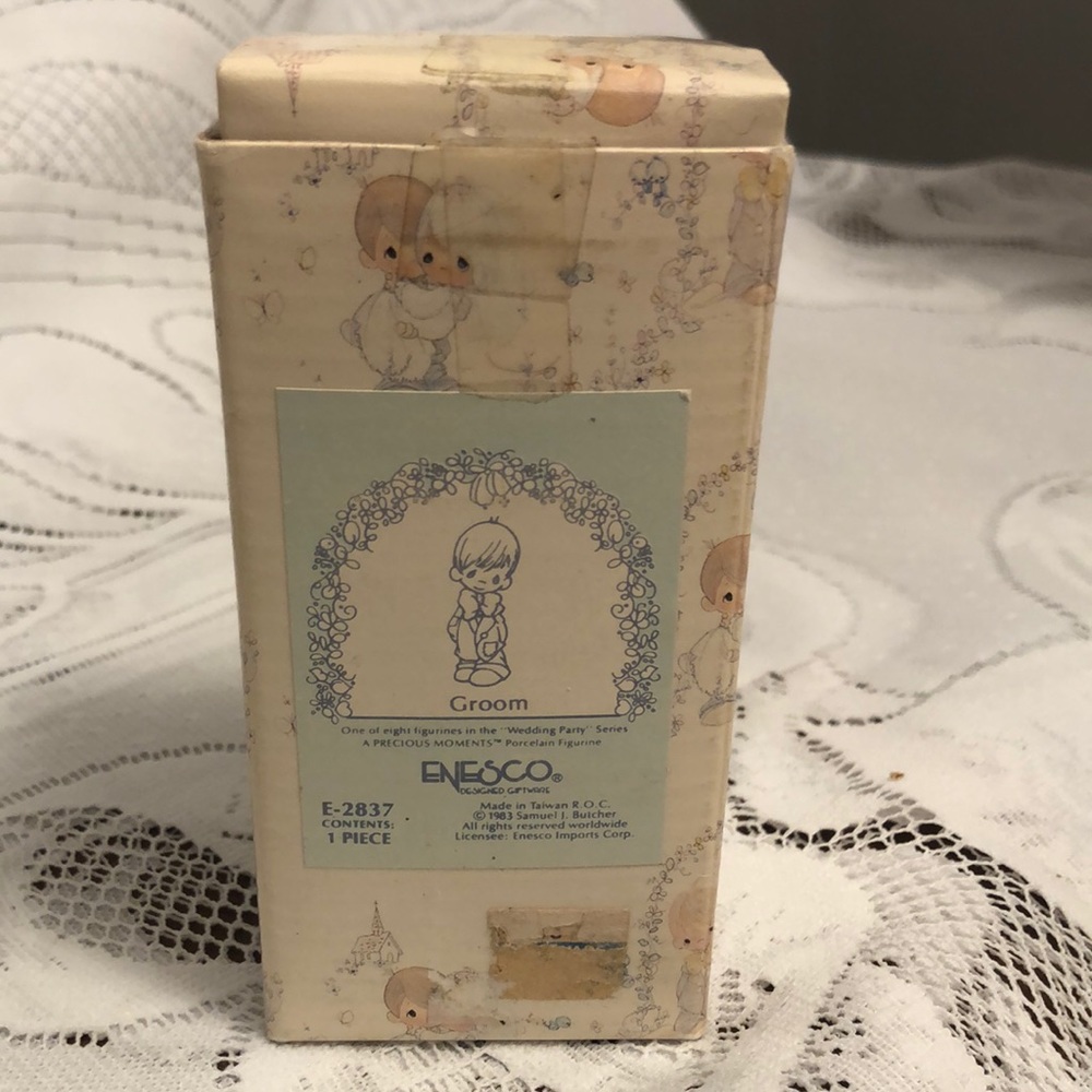 Precious Moments Groom Porcelain Figurine